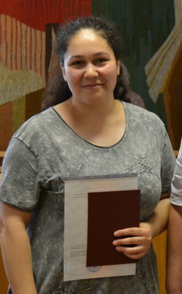 Выпускница инженерно-физического факультета АГУ Лилит Ваганян стала лауреатом премии губернатора Ленинградской области за научно-исследовательскую работу