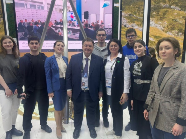 "Adyghe State University Showcases Innovative Developments at the International Exhibition and Forum Russia: Collaborations and Achievements in Science and Education"