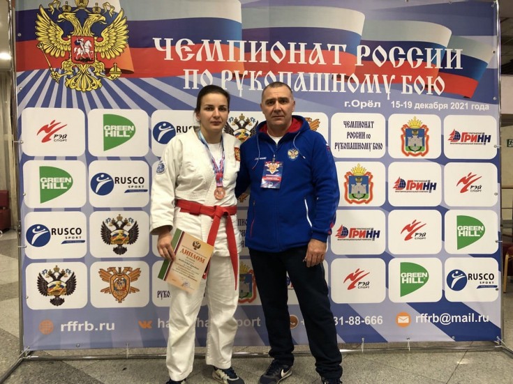 Магистрантка ИФК и дзюдо АГУ завоевала бронзу на Чемпионате России по рукопашному бою