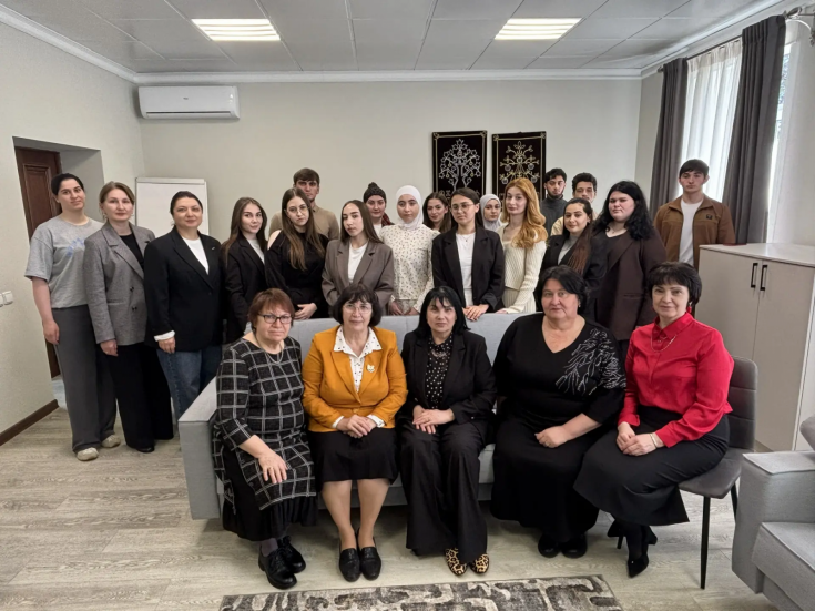 Honored Artist of the Republic of Adygea, Saida Khunagova, Inspires ASU Students